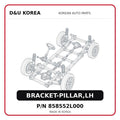 BRACKET-PILLAR,LH