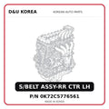 S/BELT ASSY-RR CTR LH