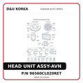 HEAD UNIT ASSY-AVN