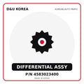 Genuine Mobis DIFFERENTIAL ASSY 4583023400 for Korean vehicles | D&U Korea
