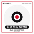 Genuine Mobis DISC ASSY CLUTCH 4556037060 for Korean vehicles | D&U Korea