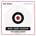 Genuine Mobis DISC ASSY CLUTCH AA8A116460 for Korean vehicles | D&U Korea