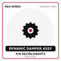 Genuine Mobis DYNAMIC DAMPER ASSY 56170L1FA0YFX - Korean auto parts from D&U Korea