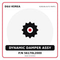 Genuine Mobis DYNAMIC DAMPER ASSY 56170L2000 - Korean auto parts from D&U Korea