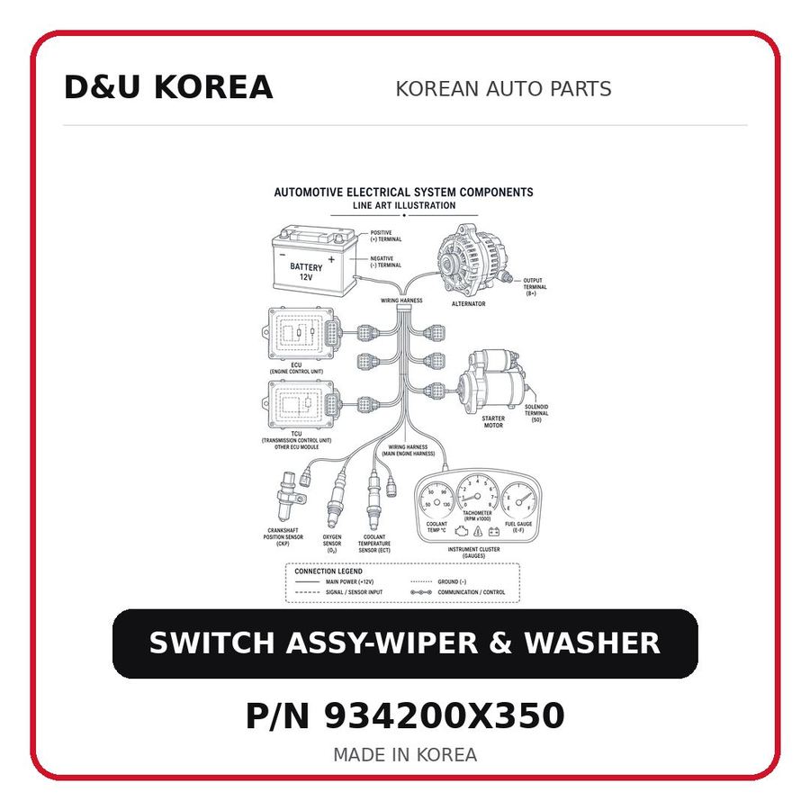 SWITCH ASSY-WIPER & WASHER