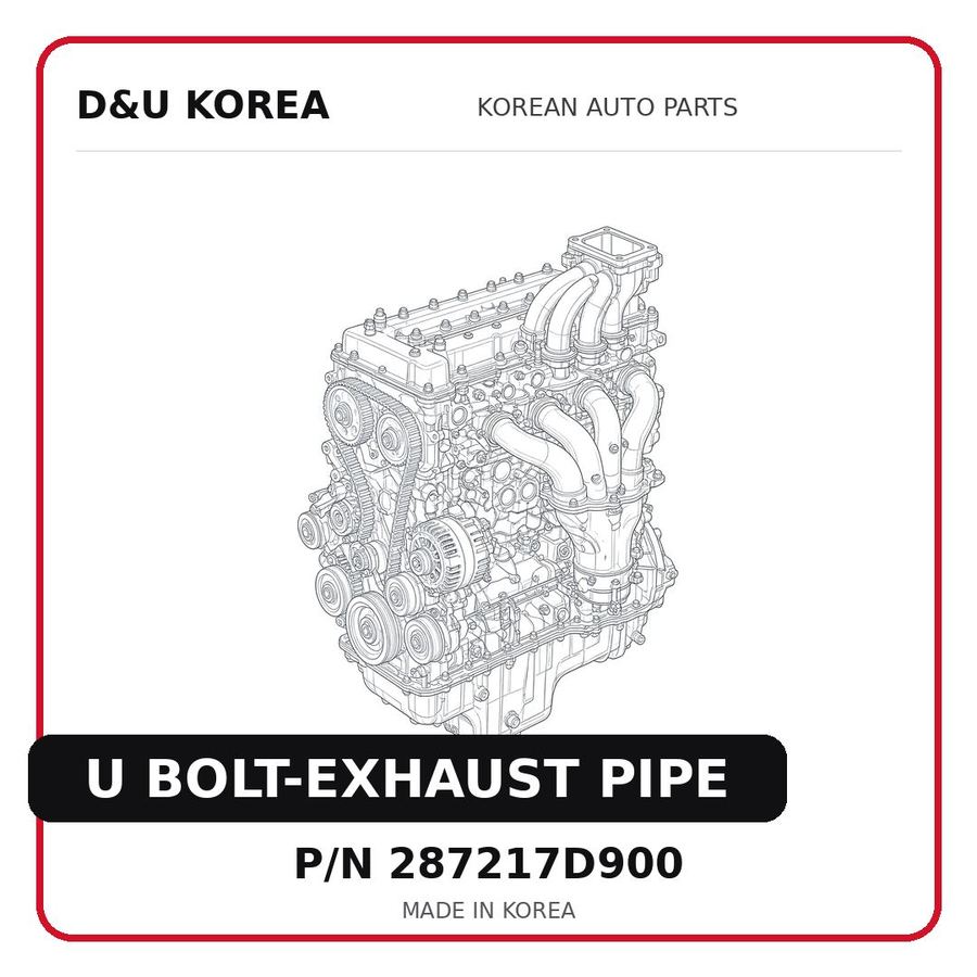 U BOLT-EXHAUST PIPE