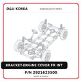BRACKET-ENGINE COVER FR INT