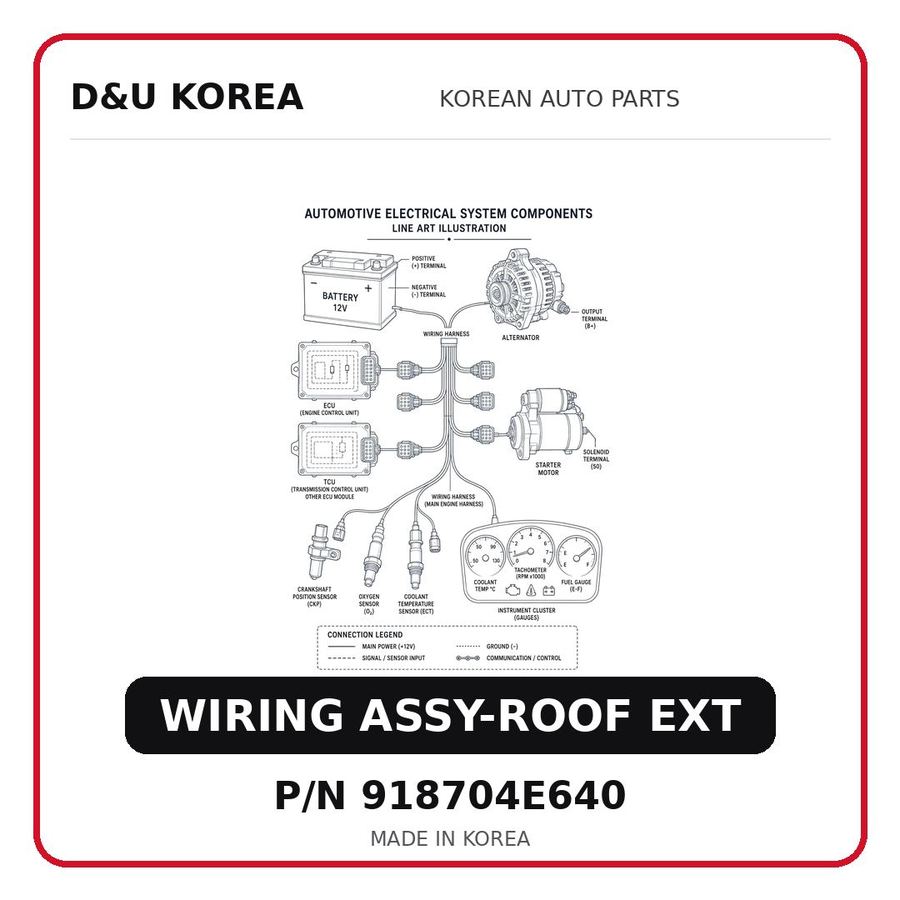 WIRING ASSY-ROOF EXT