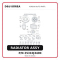 RADIATOR ASSY