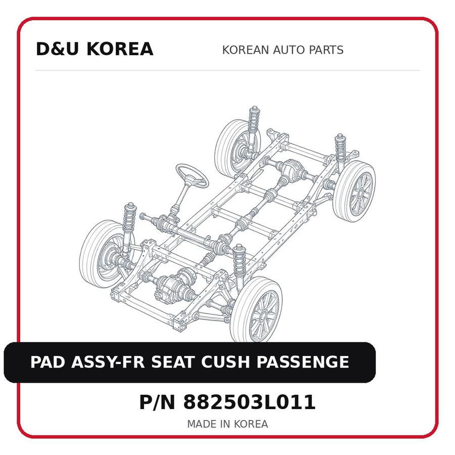 PAD ASSY-FR SEAT CUSH PASSENGE