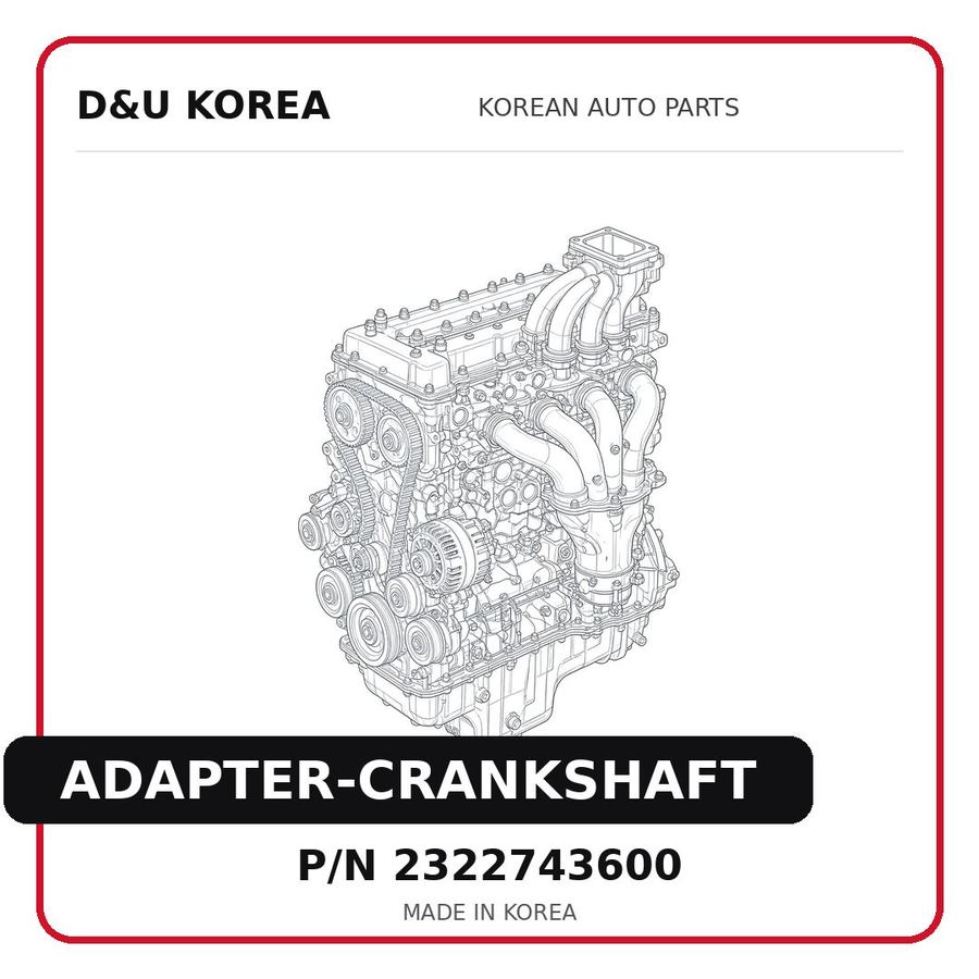 ADAPTER-CRANKSHAFT