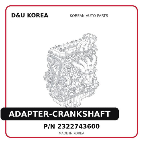 ADAPTER-CRANKSHAFT