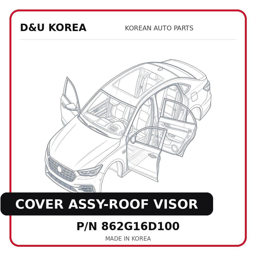 COVER ASSY-ROOF VISOR