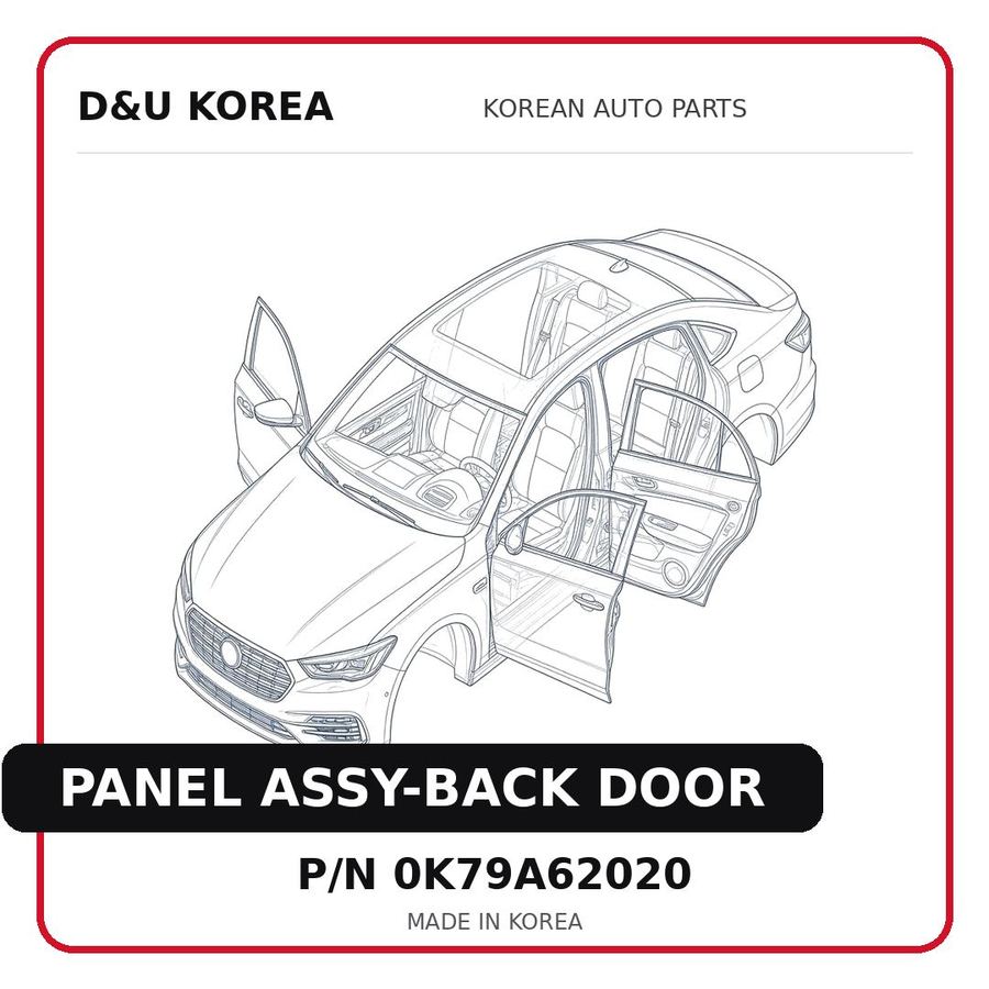 PANEL ASSY-BACK DOOR