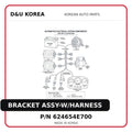BRACKET ASSY-W/HARNESS
