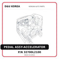 PEDAL ASSY-ACCELERATOR