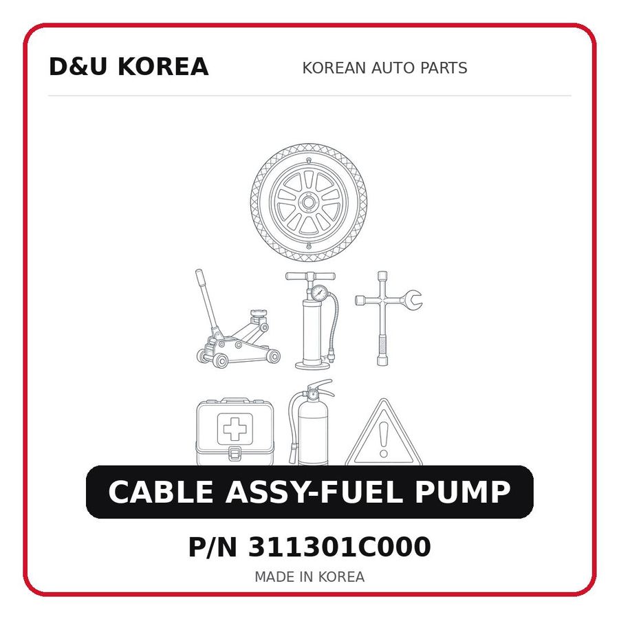 CABLE ASSY-FUEL PUMP
