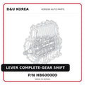 LEVER COMPLETE-GEAR SHIFT