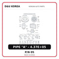 PIPE "A" - 4.37E+05