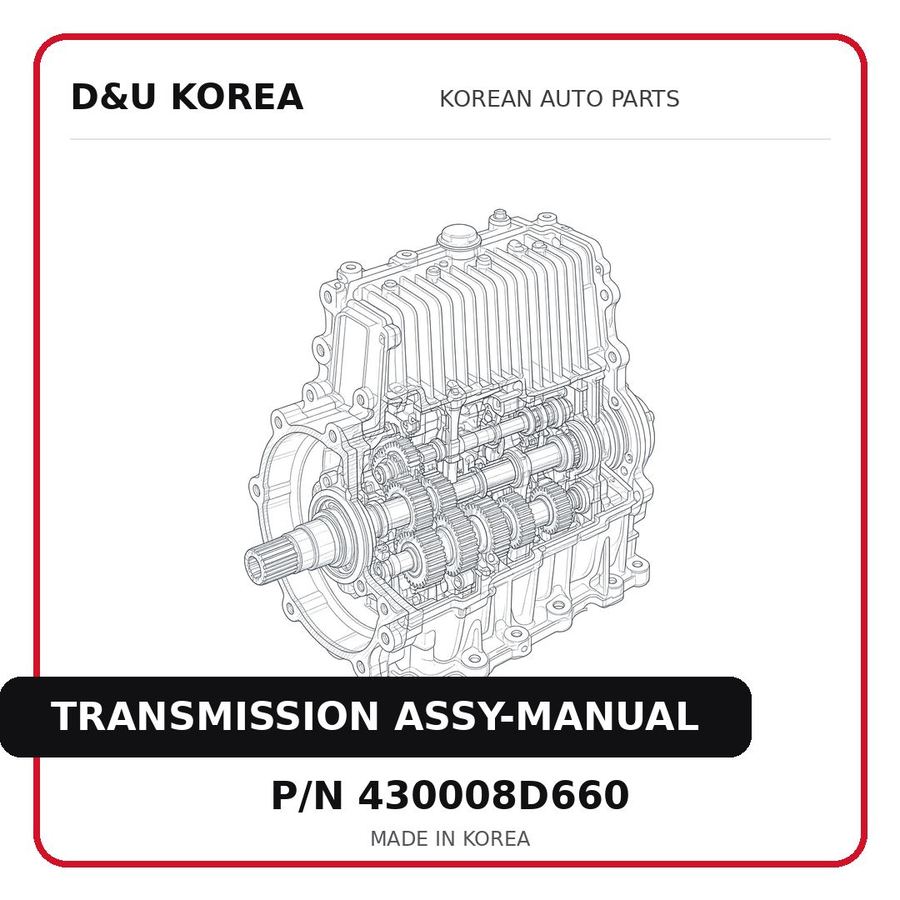TRANSMISSION ASSY-MANUAL