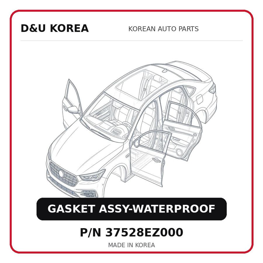 GASKET ASSY-WATERPROOF
