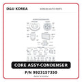 CORE ASSY-CONDENSER