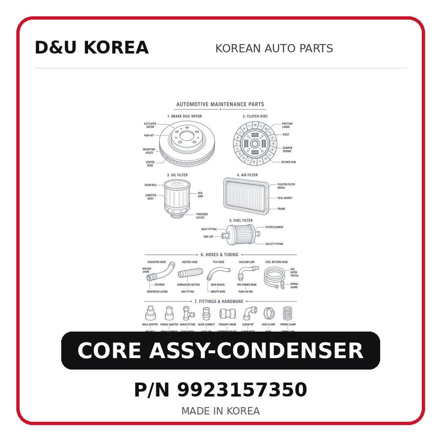 CORE ASSY-CONDENSER