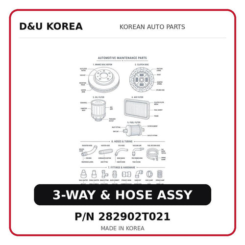 3-WAY & HOSE ASSY