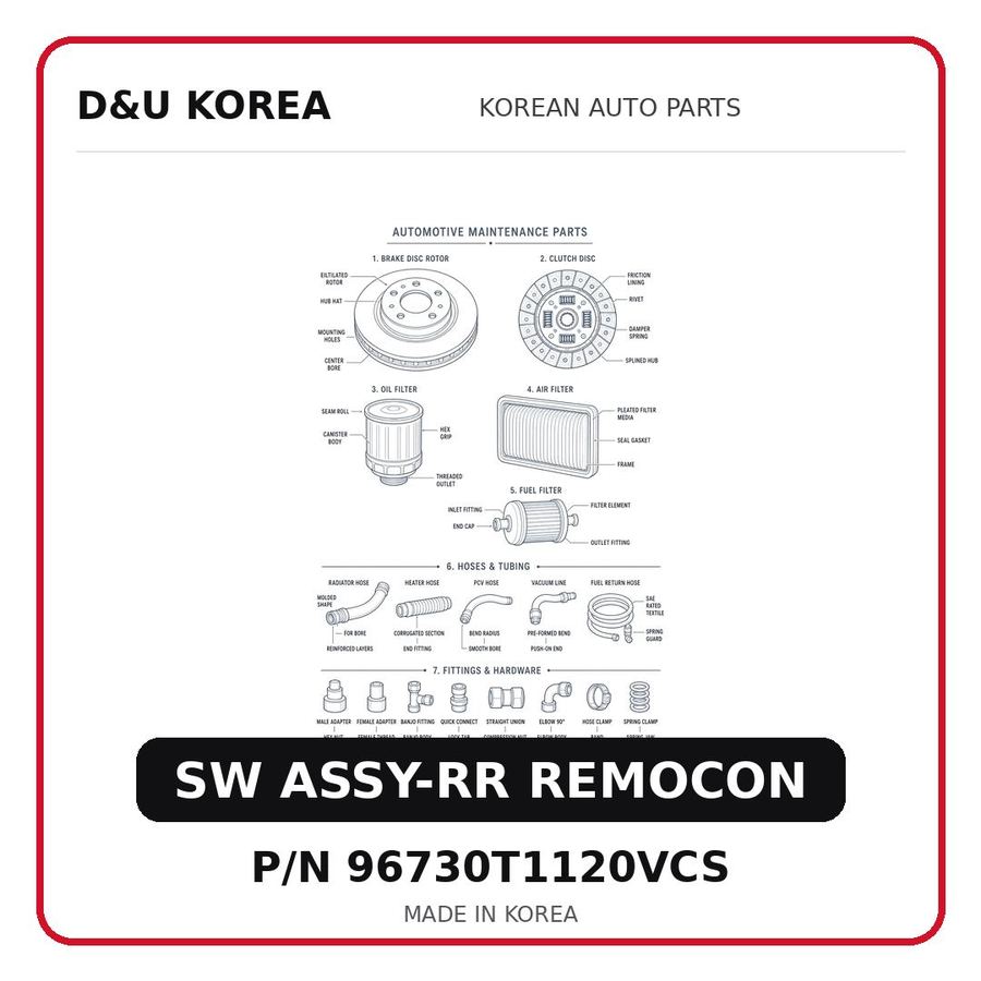 SW ASSY-RR REMOCON