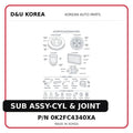 SUB ASSY-CYL & JOINT