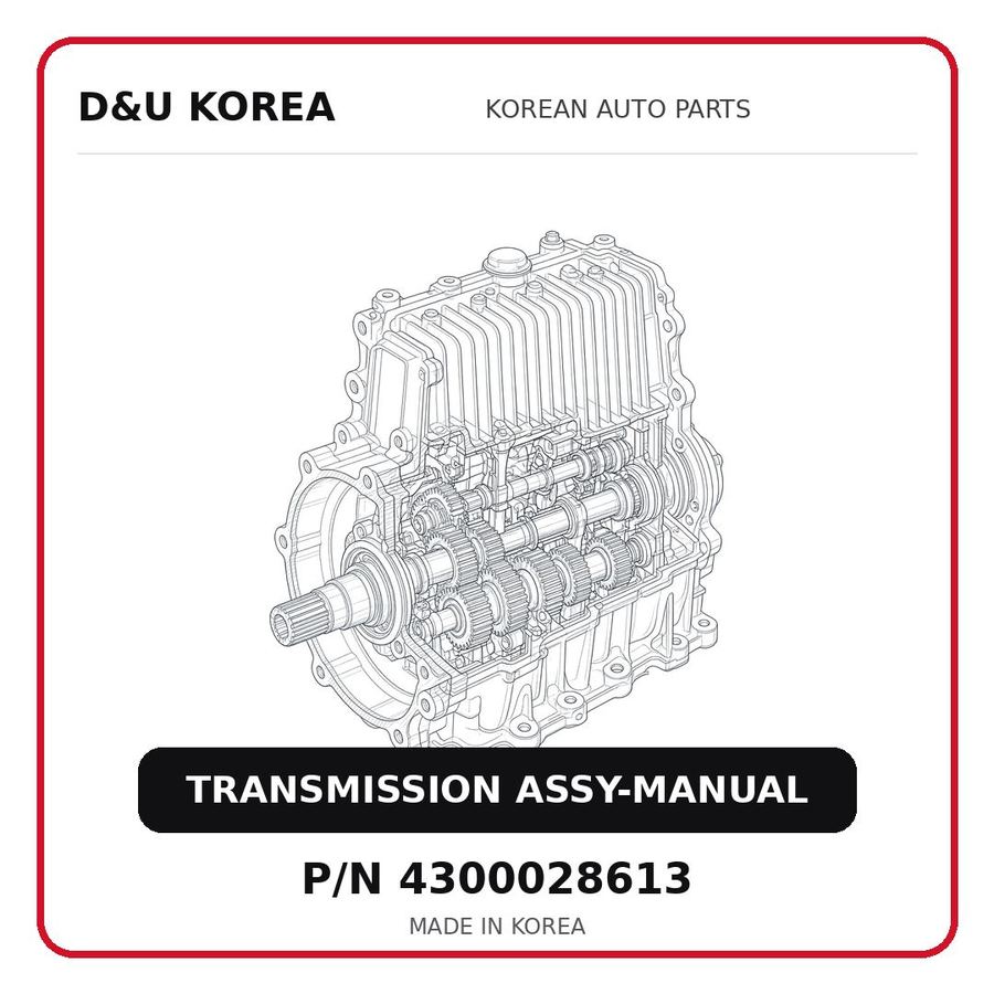 TRANSMISSION ASSY-MANUAL