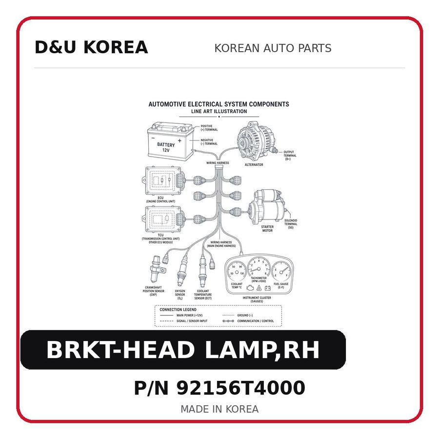 BRKT-HEAD LAMP,RH