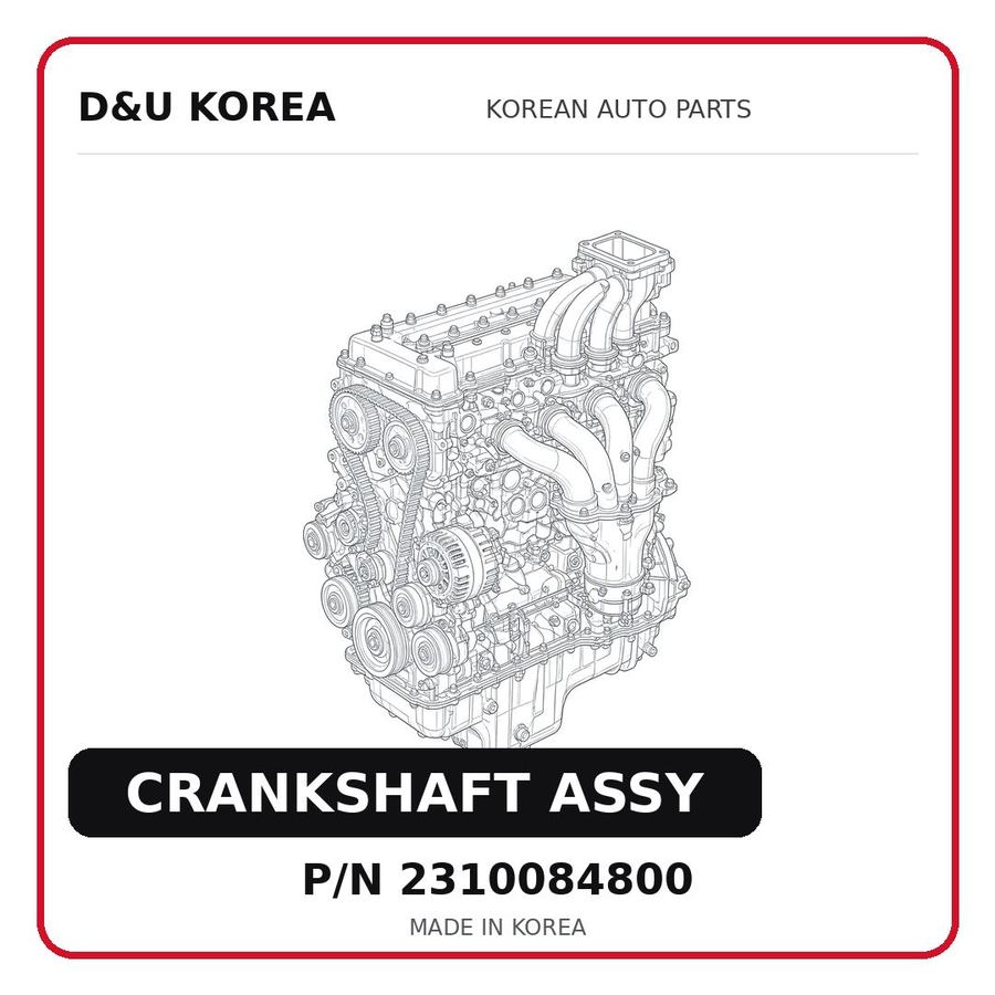 CRANKSHAFT ASSY