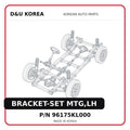 BRACKET-SET MTG,LH