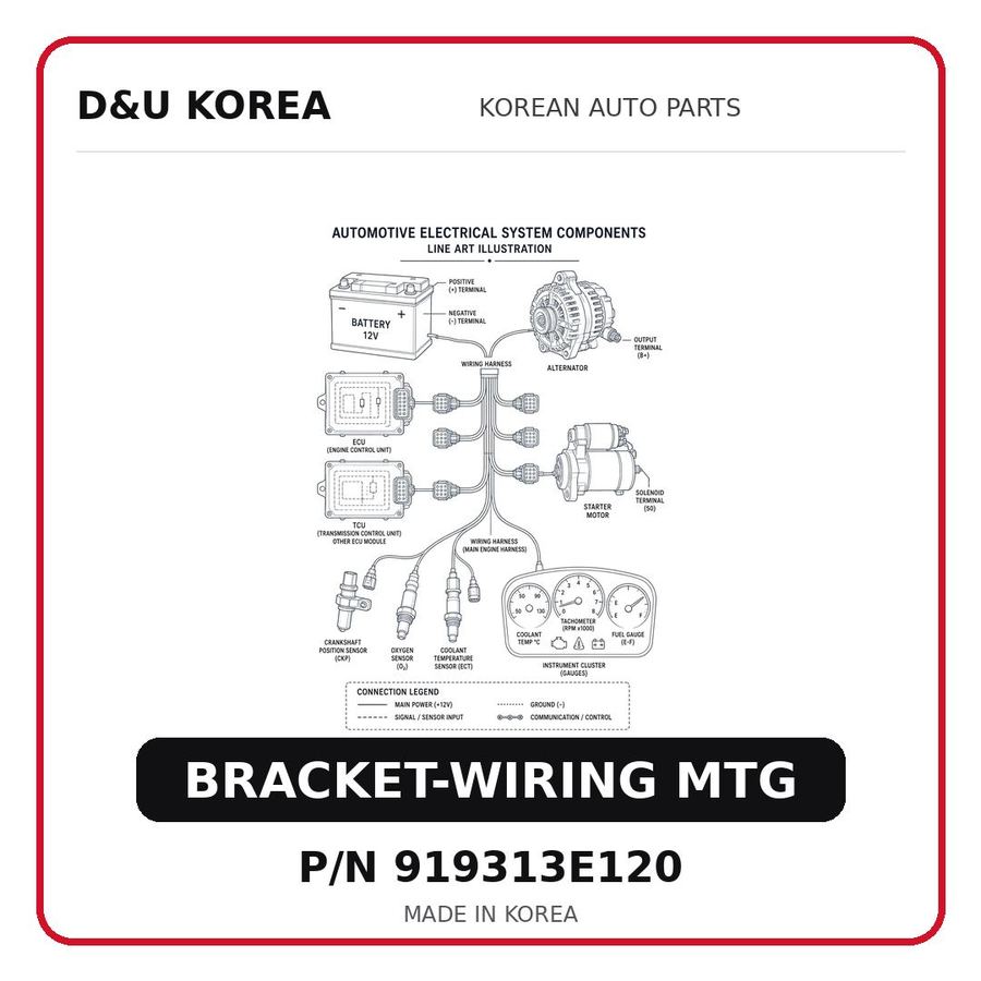BRACKET-WIRING MTG