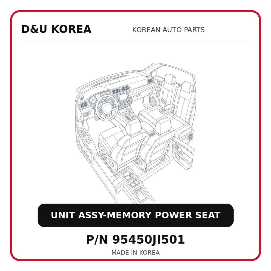 UNIT ASSY-MEMORY POWER SEAT