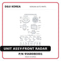UNIT ASSY-FRONT RADAR