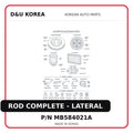 ROD COMPLETE - LATERAL