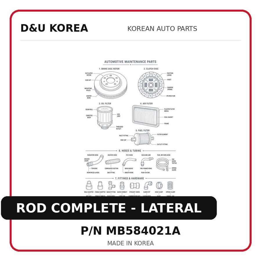 ROD COMPLETE - LATERAL