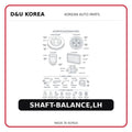 SHAFT-BALANCE,LH