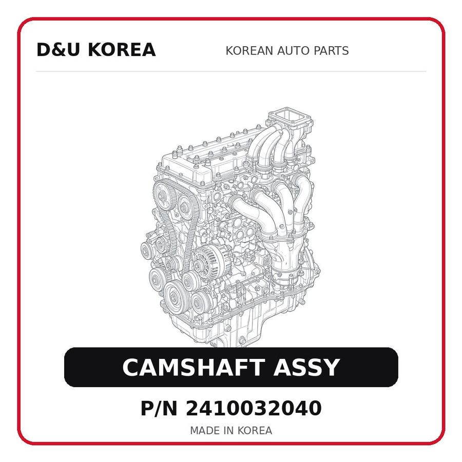 CAMSHAFT ASSY