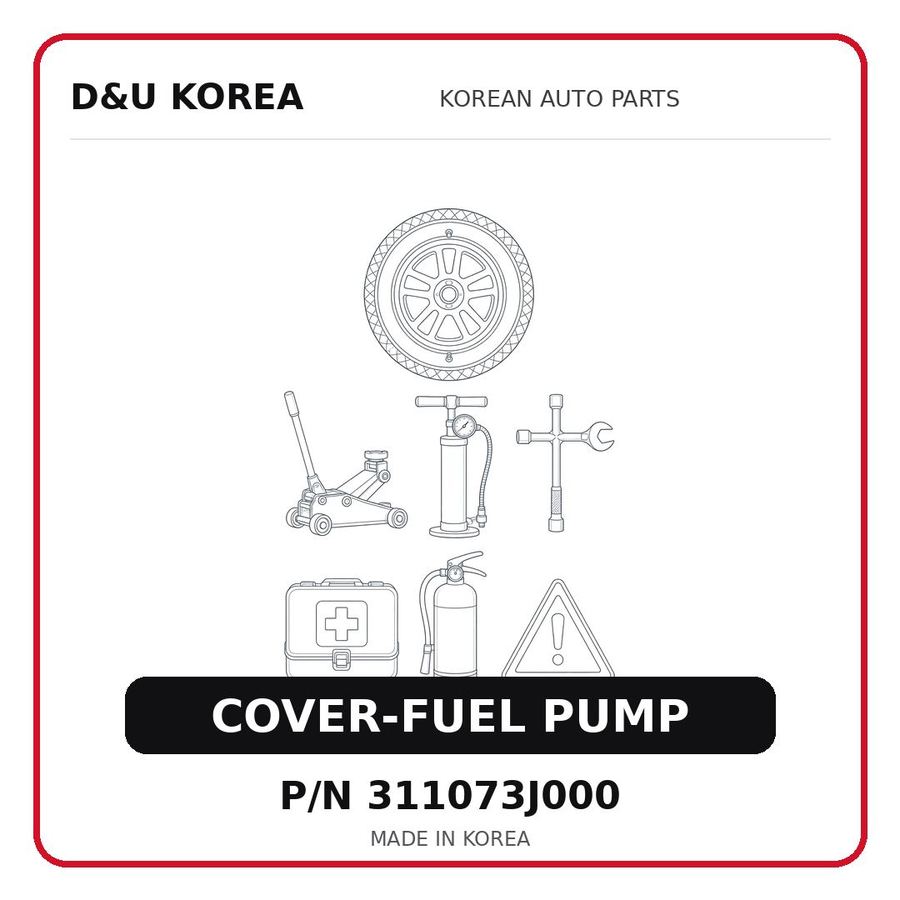 COVER-FUEL PUMP