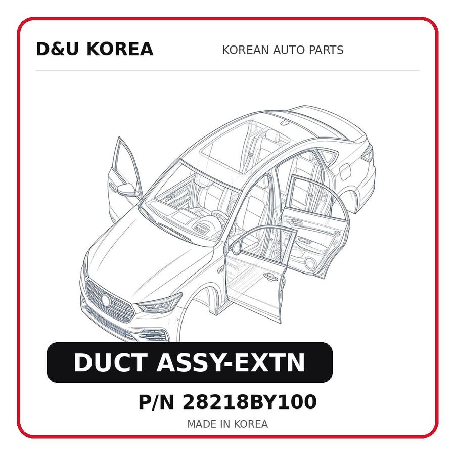 DUCT ASSY-EXTN