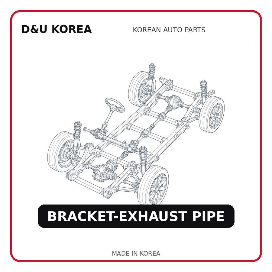 BRACKET-EXHAUST PIPE