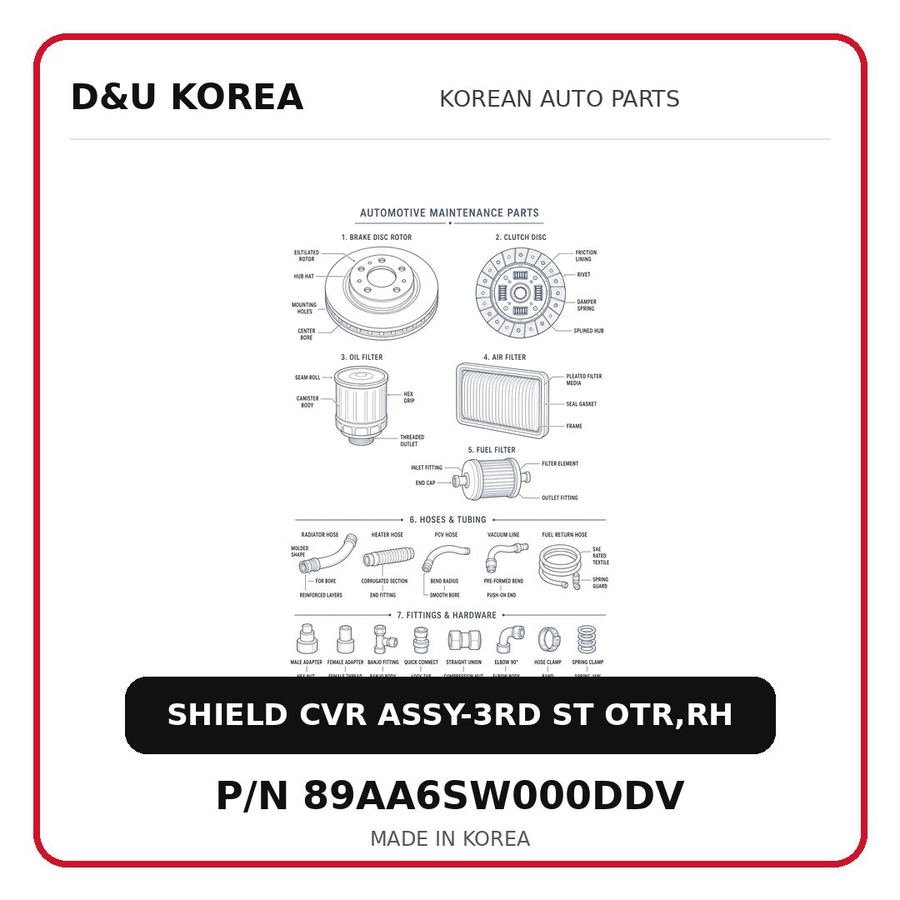 SHIELD CVR ASSY-3RD ST OTR,RH