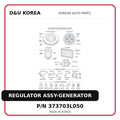 REGULATOR ASSY-GENERATOR