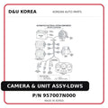CAMERA & UNIT ASSY-LDWS