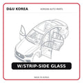 W/STRIP-SIDE GLASS