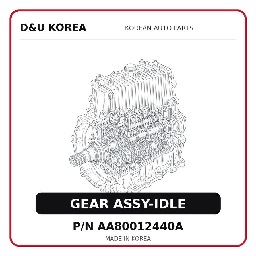 GEAR ASSY-IDLE
