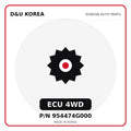 Genuine Mobis ECU 4WD 954474G000 for Korean vehicles | D&U Korea